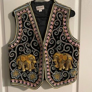 Vintage carol horn vest